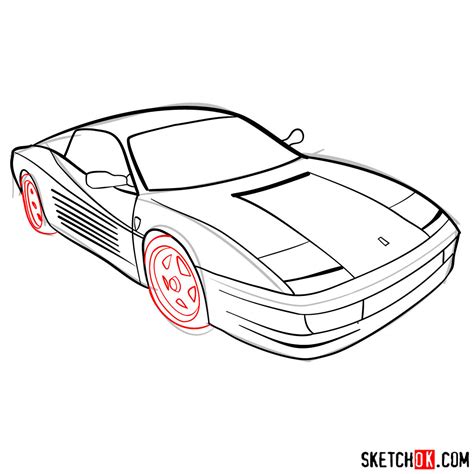 How To Draw Super Cars Step By Step Howto Techno