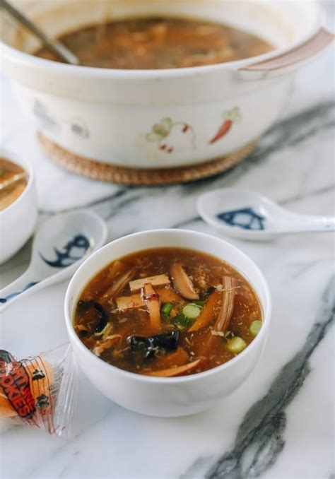 Vegetarian Hot And Sour Soup Easy Recipe The Woks Of Life