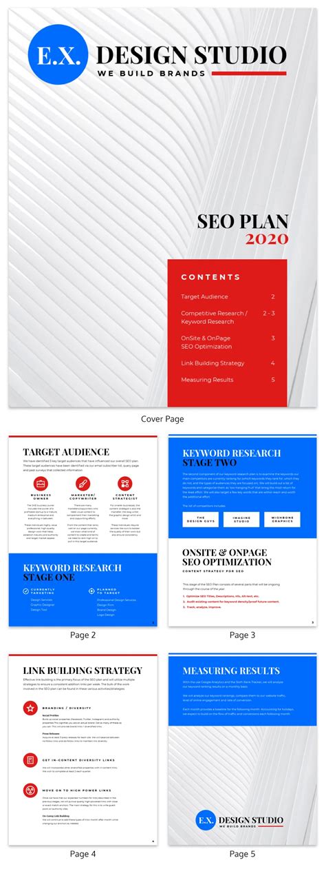 Seo Proposal Template Venngage