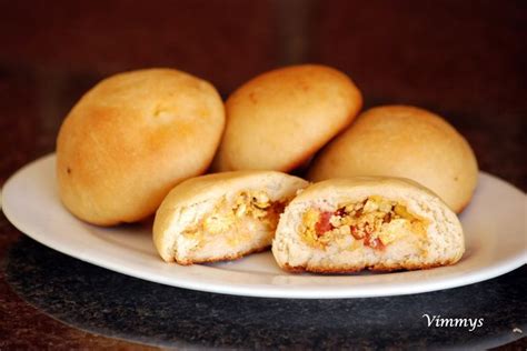 Stuffed Egg Buns Recipe | Recipes, Egg bun recipe, Bun recipe