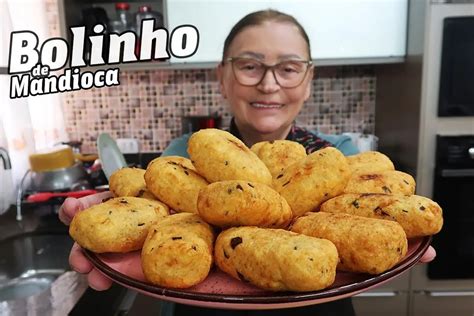 Bolinho De Mandioca Recheado Queijo Pura Del Cia Muito F Cil De Fazer