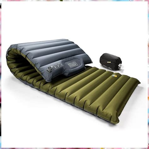 Zooobelives Extra Thickness Wide Plus Sleeping Pad With Built In Pump