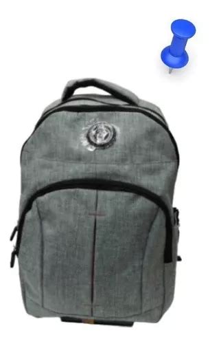 Mochila Fw Windsor Portanotebook 3375 9kg 20lts Color Gris MercadoLibre