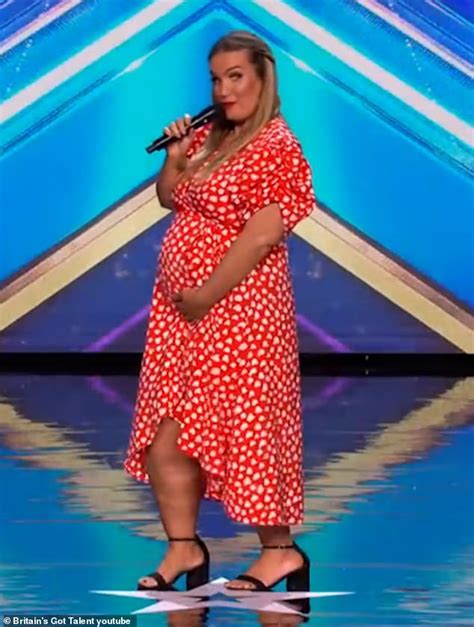 Britains Got Talent Singing Sensation Amy Lou Smith Gives Birth