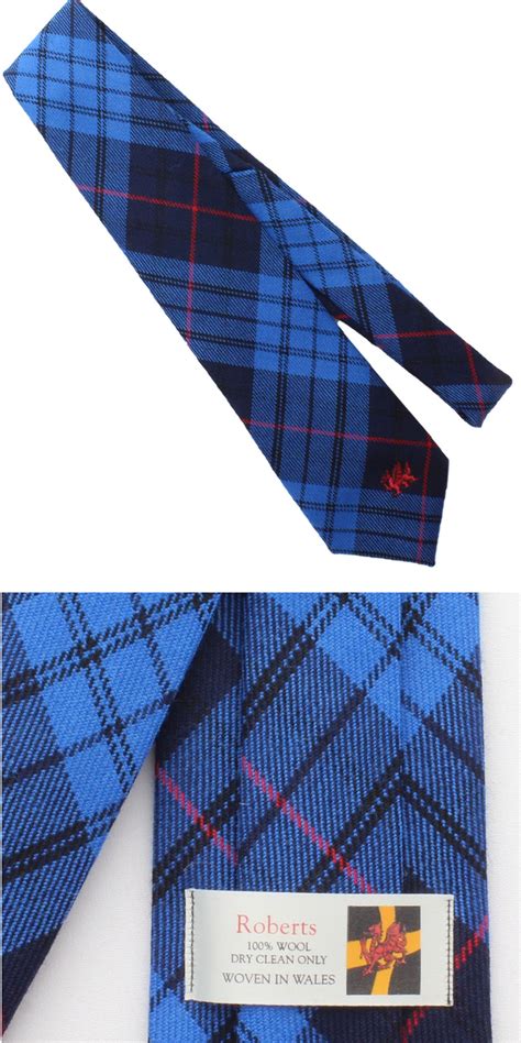 House Of Tartan Tie Necktie Welsh Tartan 35 Tartans Edwards Tartan