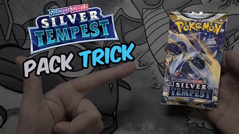 Silver Tempest TCG Pack Trick Tutorial Pokemon Trading Card Game YouTube