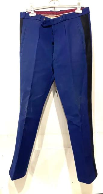 ANCIEN PANTALON D UNIFORME Militaire Armée Française Gendarme Pompier