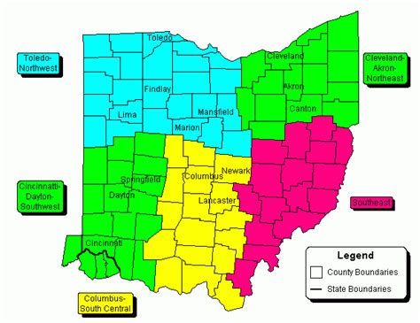 Map Of Ohio With Zip Codes Maps Of Ohio