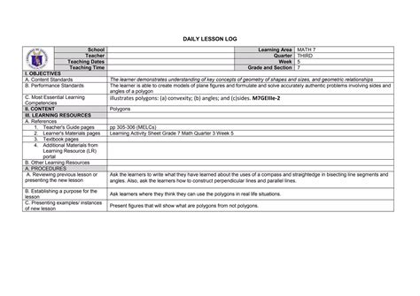 MATH 7 Q3 WEEK 5 4th Quarter Doc