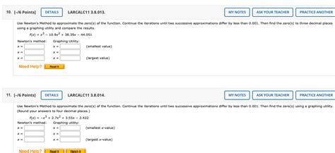 10 [ 76 Points Details Larcalc11 3 8 013 My Notes