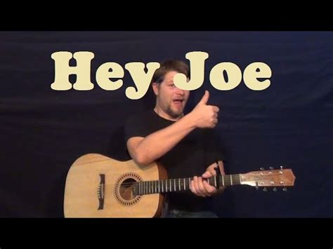 Hey Joe Easy Strum Guitar Lesson Licks How To Play Hey Joe Tutorial