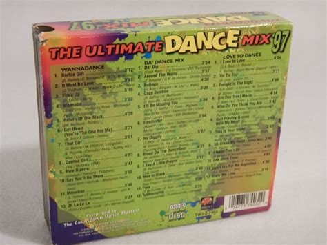 Ultimate Dance Mix 97 By Countdown Dance Masters Cd Apr 1998 3