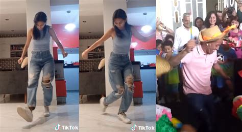 Tiktok Viral Per Peruana Se Roba El Show Con La Contradanza De