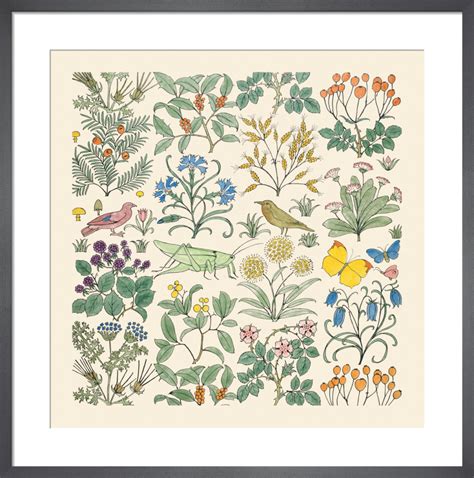 Design for a printed textile, 1926 Art Print by C F A Voysey | King & McGaw