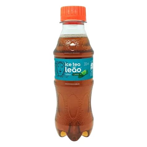 Chá Preto Ice Tea Limão Leão Garrafa 200ml MercadoLivre