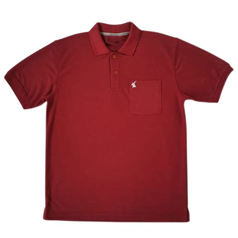 Half Sleeve Mens Plain Maroon Polo Neck Cotton T Shirt At Rs 179 Piece