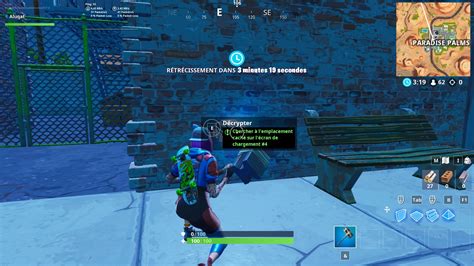 Fortnite Puce D Cryptage Chercher L Emplacement Cach Sur L