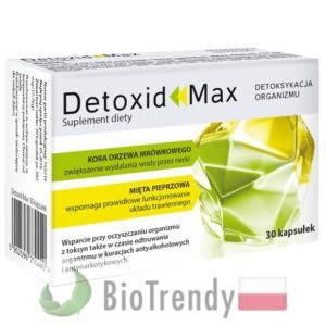 Detoxid Max Tabletki Na Oczyszczanie Organizmu Biotrendy