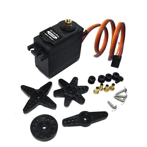 Zy Mg09r Rc Drone Motor 1pcs Mg09r 360 Degree High Torque Metal Gear Rc