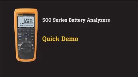 Fluke BT521 Battery Analyzer, For Industrial Use at best price in New Delhi