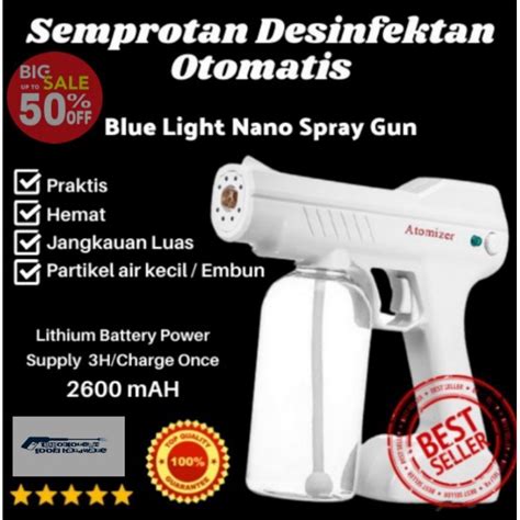 Jual Nano Disinfectan Spray Gun Semprotan Disinfektan Otomatis Alat