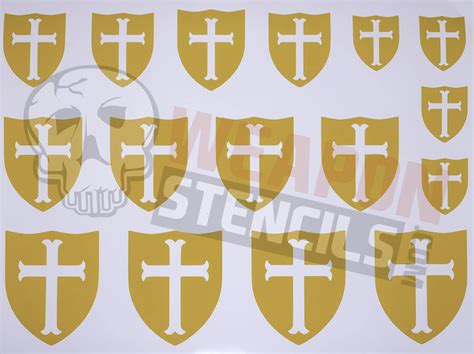 Templar Shields Weaponstencils