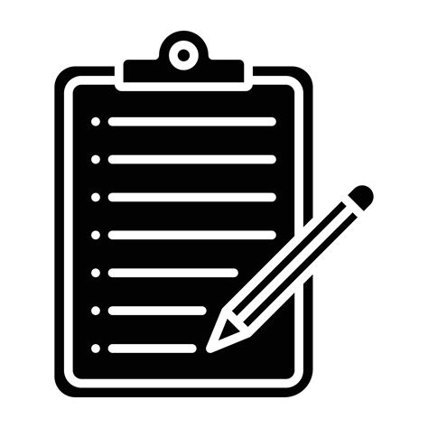 Taking Notes Icon Style 8334716 Vector Art At Vecteezy