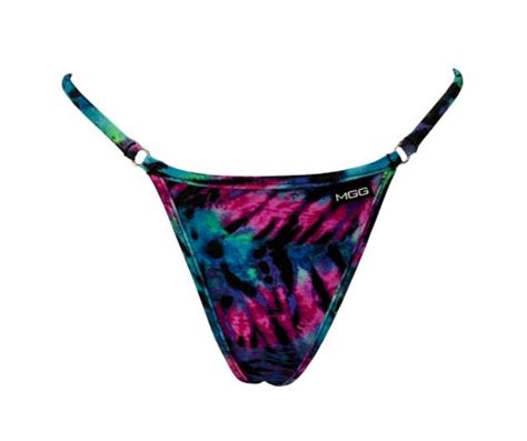 Neon Tropic Mini Bikini Bottom Micro Gigi