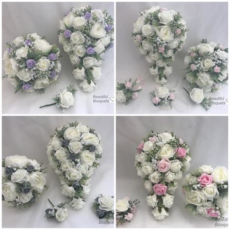 Artificial Wedding Flower Packages Beautiful Bouquets