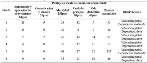 Valoraci N Del Desempe O Ocupacional Factor Integrador En La