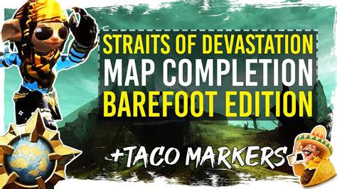 Guild Wars Straits Of Devastation Map Completion With Taco Markers