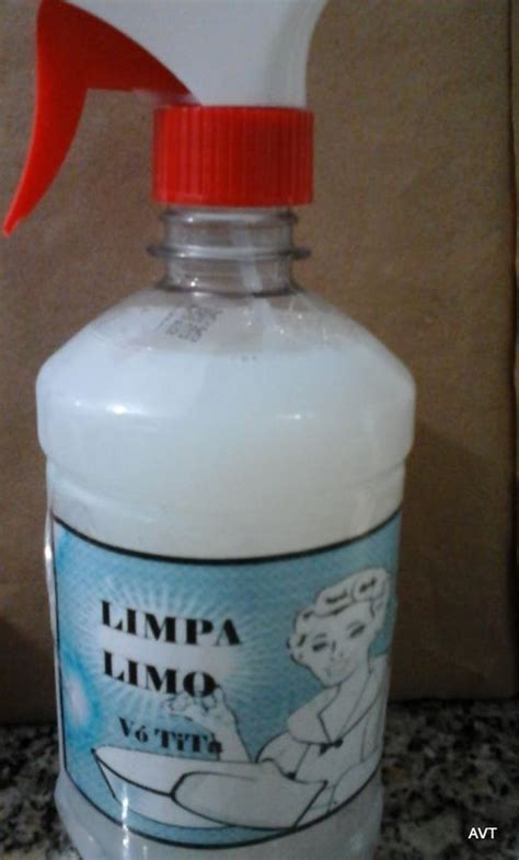 Tira Limo Caseiro Funciona Mesmo Receitas De Limpeza Materiais De