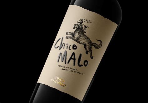 The New Bad Boy In The Wine Industry Chico Malo Label Design World