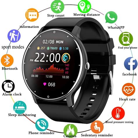 Reloj Inteligente Deportivo Para Hombre Y Mujer Pulsera Resistente Al