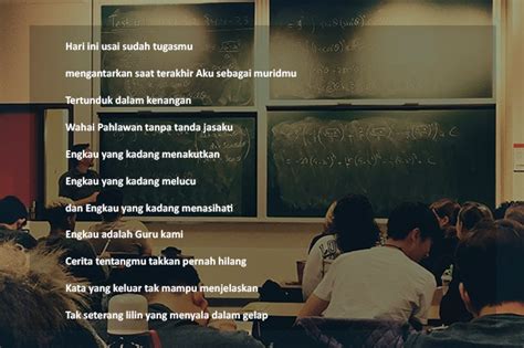 25 Puisi Perpisahan Sekolah Untuk Guru Dan Sahabat Menyentuh Hati