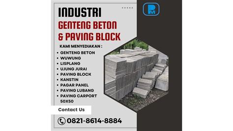 Genteng Beton Pilihan Cerdas Untuk Atap Tahan Lama PPT