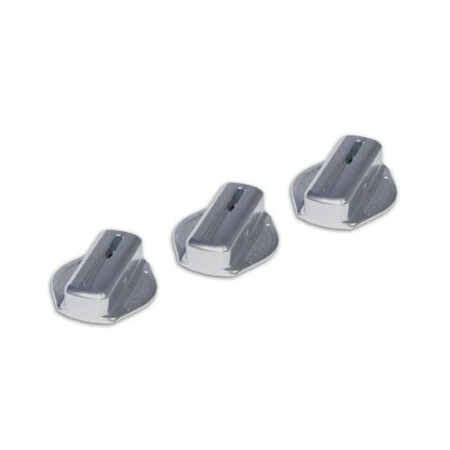 Rugged Ridge Billet Aluminum Climate Control Knobs With Blue