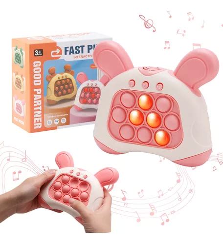 Juego Popit Electronico Juguete Antiestr Quick Push Consola Meses