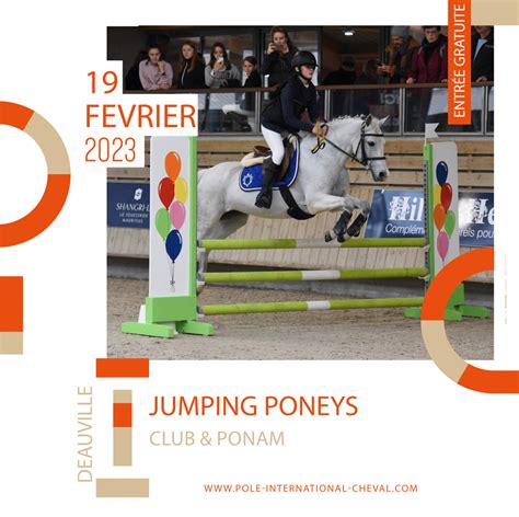 Jumping Poneys P Le International Du Cheval Longines Deauville