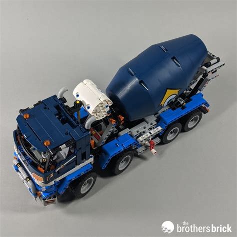 Lego Technic Concrete Mixer Truck Review The Brothers Brick