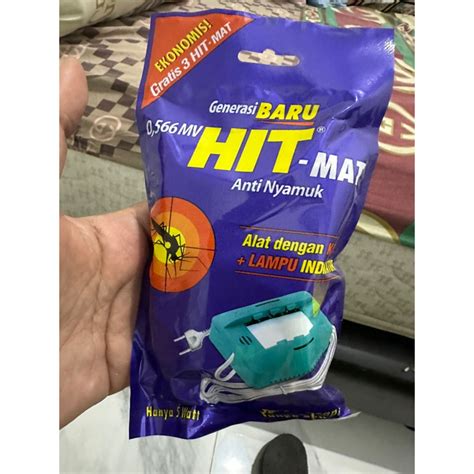 Jual Hit Mat Alat Lampu Refill Anti Nyamuk Listrik Obat Nyamuk