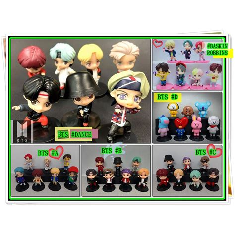 Nuevo Conjunto De Mini Figura Bts Tiny Tan Mic Drop Bts Tiny Tan