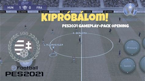 Kipróbálom PES 2021 EURO2020 a Magyar válogatottal Pack Opening HUN