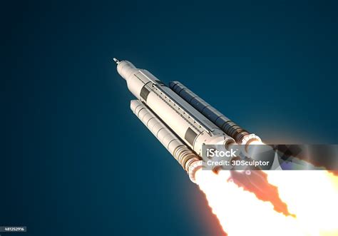 Space Launch System Takes Off Stock Photo Download Image Now