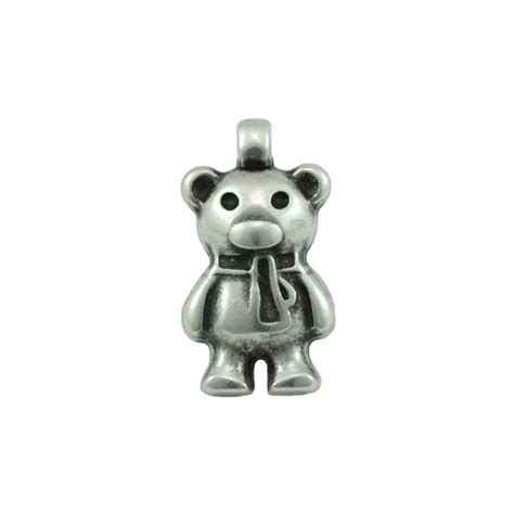 La Fermina Charm Oso De Zamak Para Pulsera O Collar