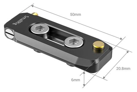 Smallrig Rail Nato De Perfil Bajo Mm