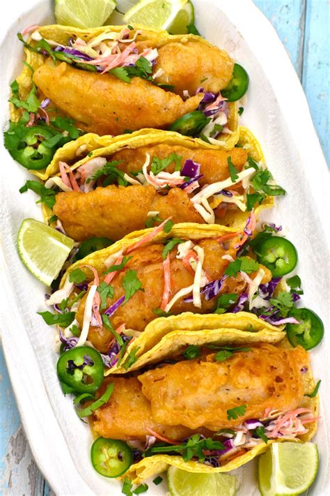 Beer Battered Fish Tacos Gypsyplate