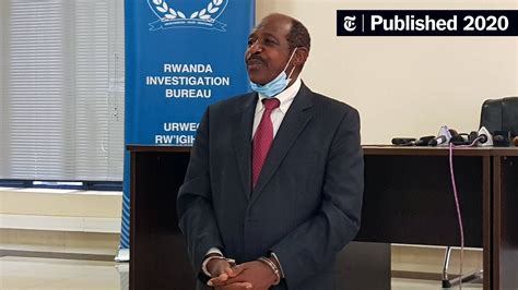 ‘Hotel Rwanda’ Hero, Paul Rusesabagina, Is Held on Terrorism Charge ...