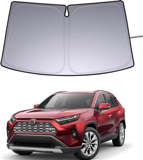 Amazon JDMCAR Windshield Sun Shade Compatible With Toyota RAV4