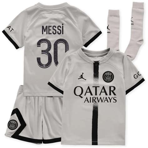 Maillot Enfant Psg Jordan Exterieur Lionel Messi Foot Dealer